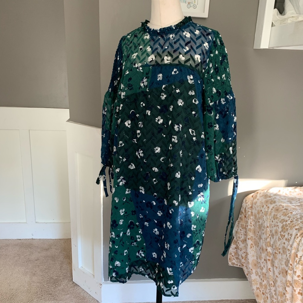 BNWT Nordstrom Rack Babydoll Dress Sz Lg